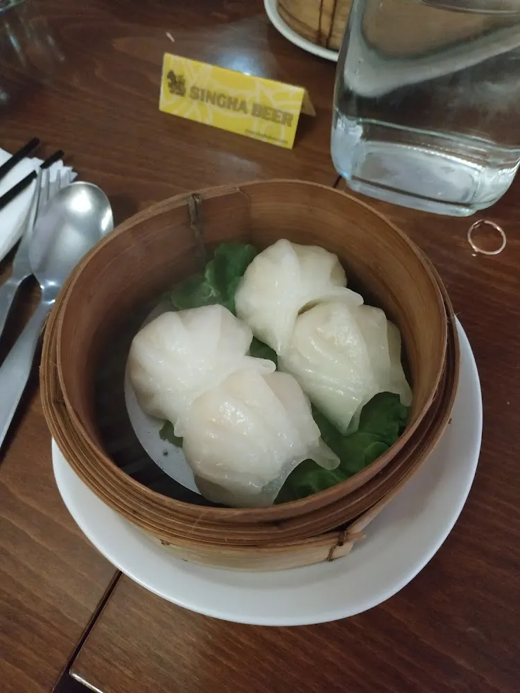 Raviolis Aux Crevettes Vapeur